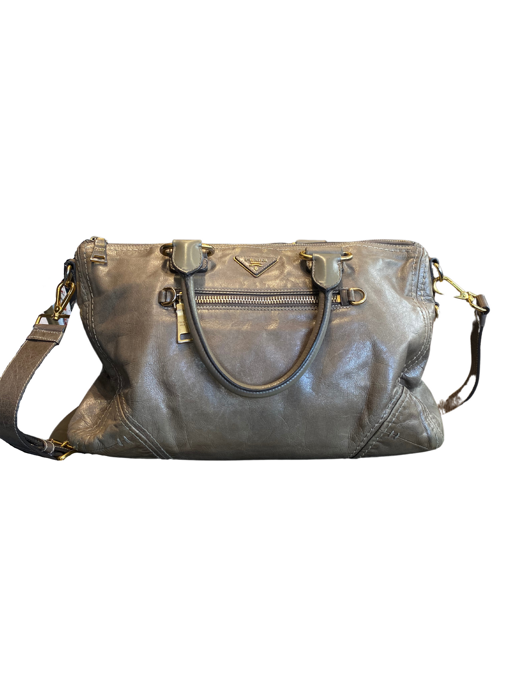 Prada Vitello Shine Top Handle Bag – CLOSET1951SF