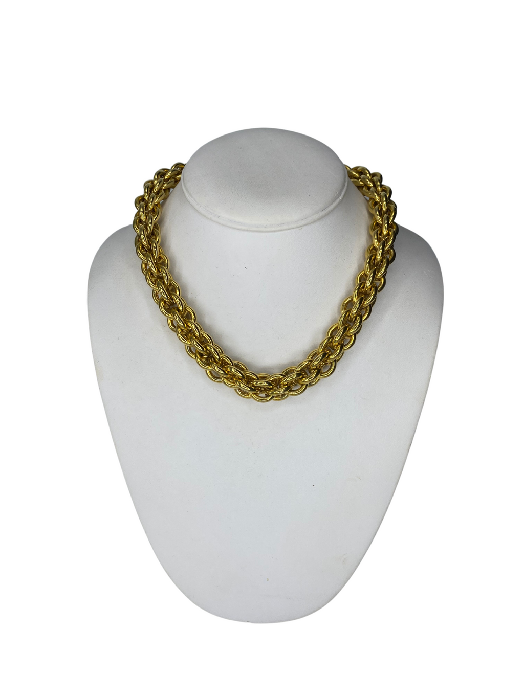 Laura CLOSET1951SF Chain 80\'s Vintage Chunky Necklace Biagiotti –