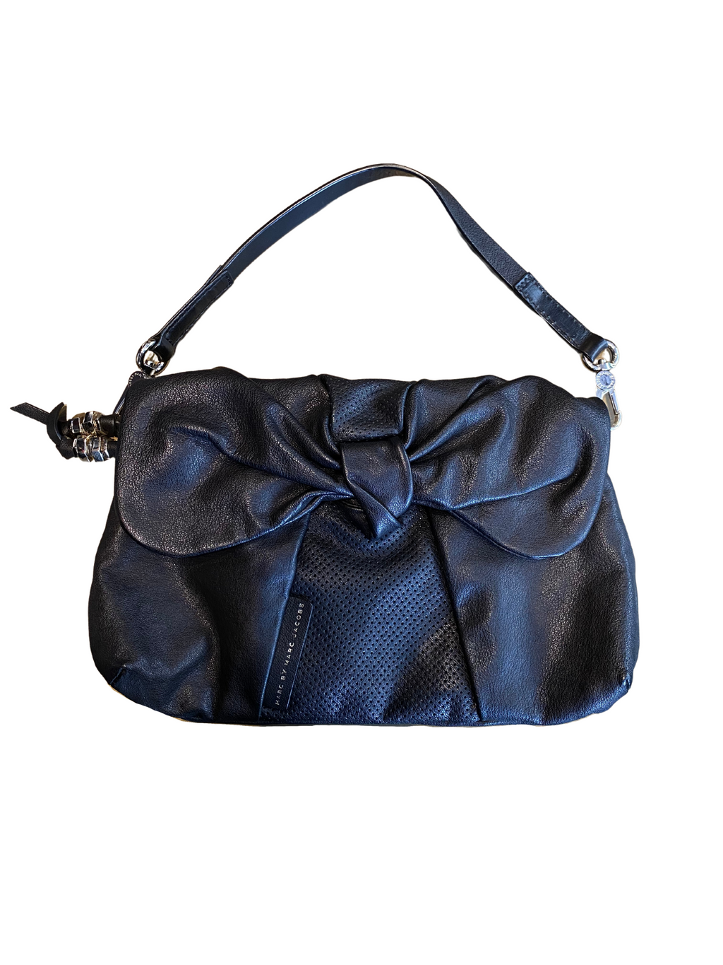 Marc Jacobs Leather Buckle Shoulder Bag - FINAL SALE (SHF-19436