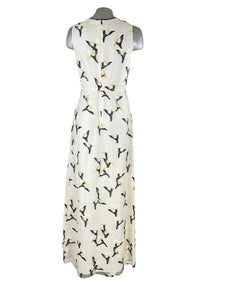 tory burch poplin embroidered dress Ivory Shirred embroidered printed cotton-blend poplin midi dress | TORY BURCH