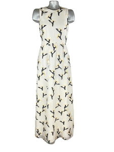 Tory Burch Floral Embroidered Maxi Dress |XS|US0| CLOSET1951SF Tory Burch Floral Embroidered Maxi Dress |XS|US0| CLOSET1951SF