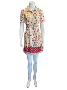 Sandro Silk Floral Dress S CLOSET1951SF
